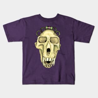 Baboon skull Kids T-Shirt